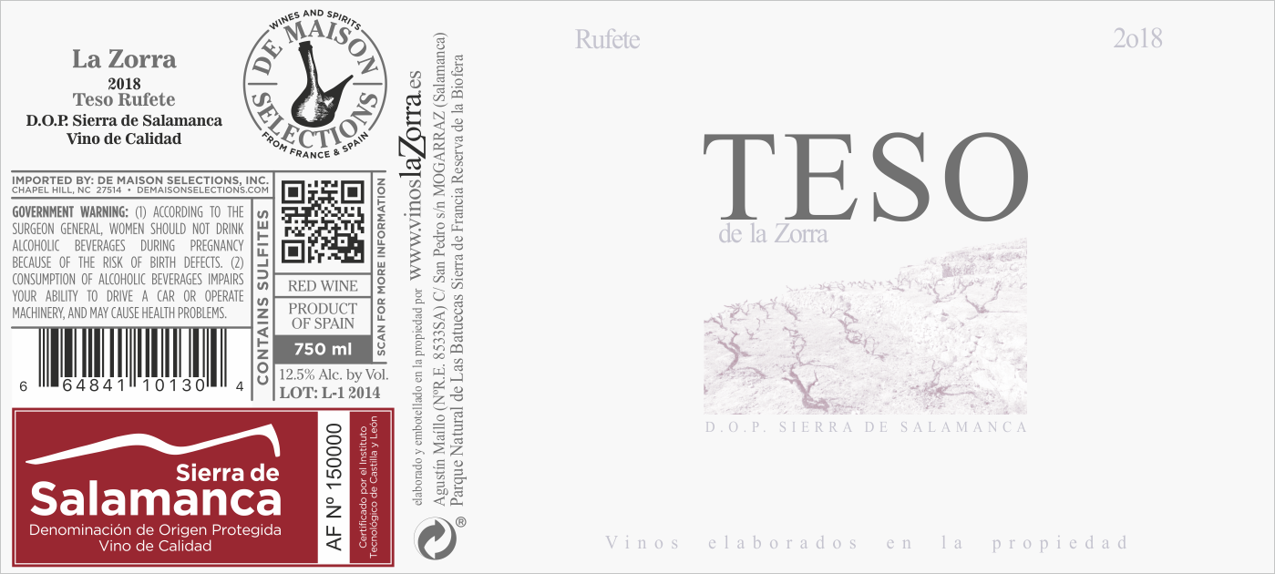 Etiqueta-Botella07-TesoDeLaMediaFanega-Rufete-Tempranillo